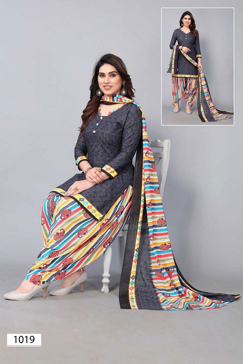 Patiyala Special 1002 Regular Wear Wholesale Cotton Dress Material